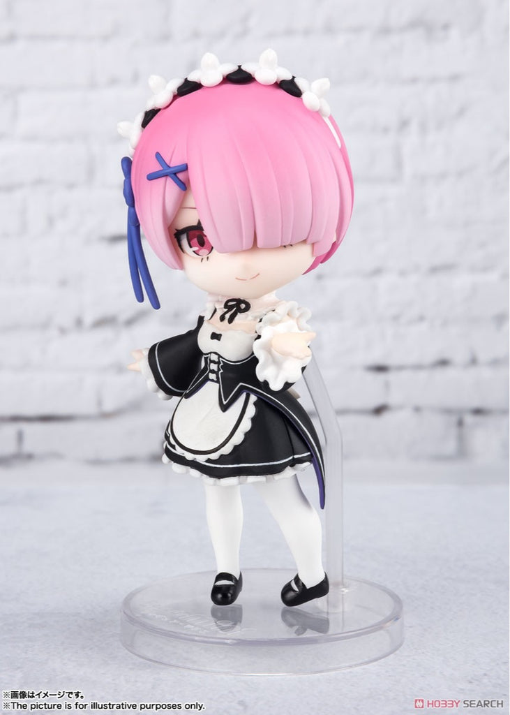Figura Ram - Re Zero Starting Life in Another World - Figuarts Mini - Bandai