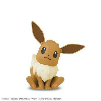 Model Kit - Eevee Sitting Pose - Pokemon - Quick Model Kit - Bandai