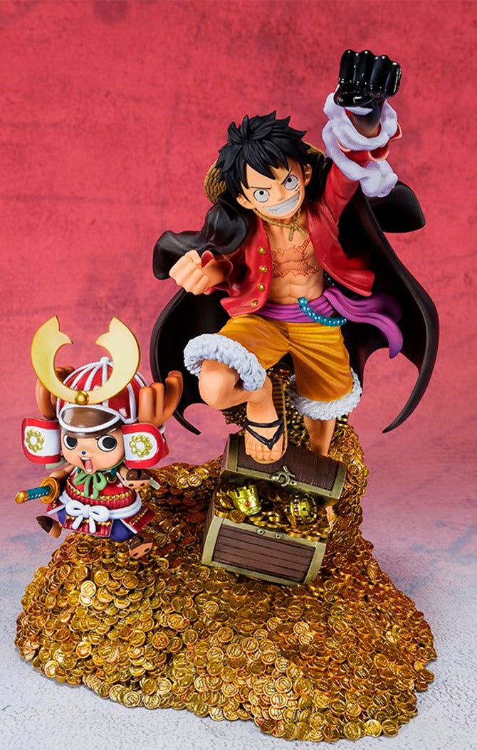 Estátua Monkey D. Luffy WT100 Commemorative - One Piece - Spirits Figuarts Zero - Bandai