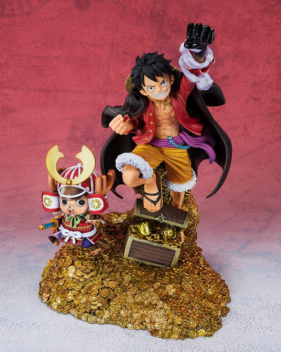 Estátua Monkey D. Luffy WT100 Commemorative - One Piece - Spirits Figuarts Zero - Bandai