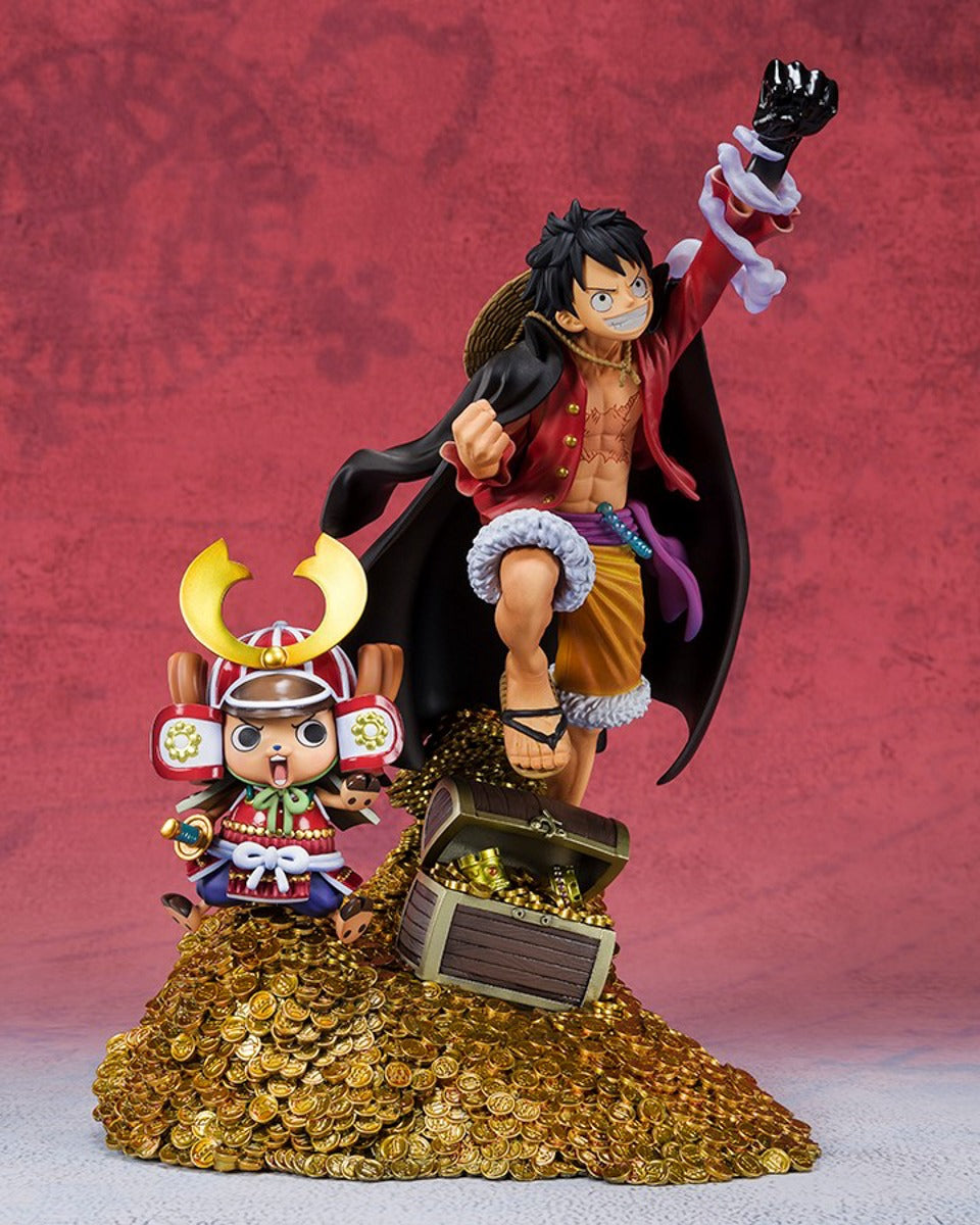 Estátua Monkey D. Luffy WT100 Commemorative - One Piece - Spirits Figuarts Zero - Bandai