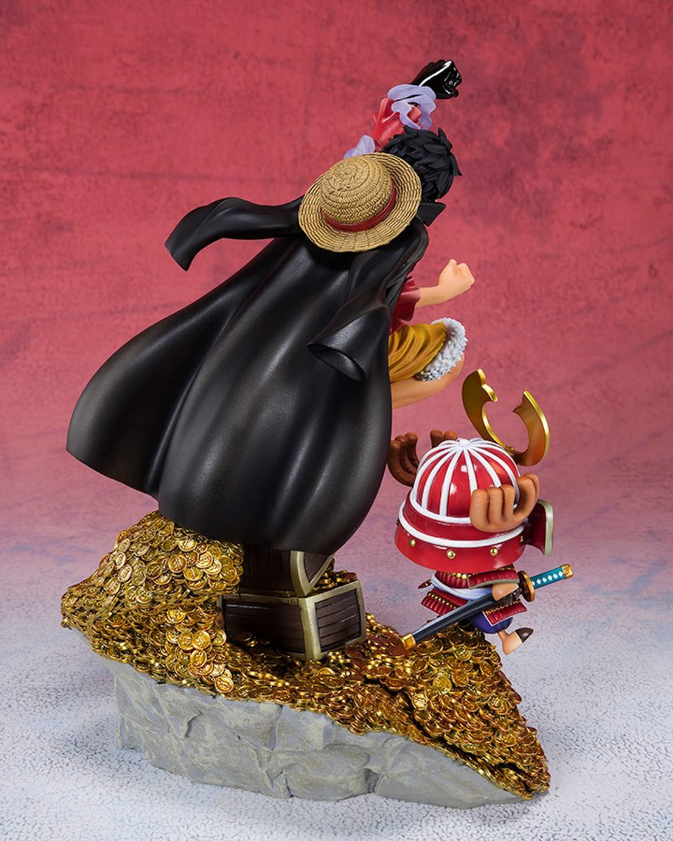 Estátua Monkey D. Luffy WT100 Commemorative - One Piece - Spirits Figuarts Zero - Bandai