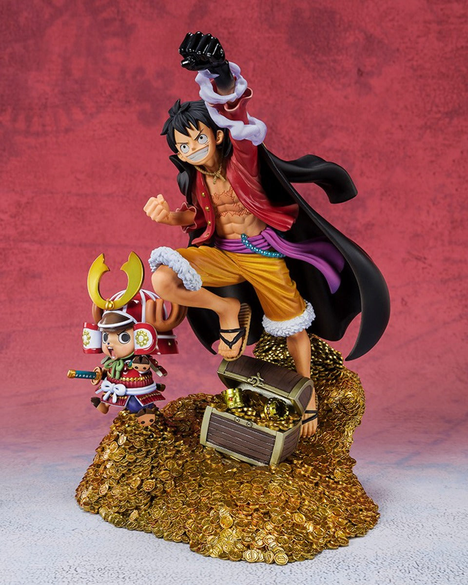 Estátua Monkey D. Luffy WT100 Commemorative - One Piece - Spirits Figuarts Zero - Bandai