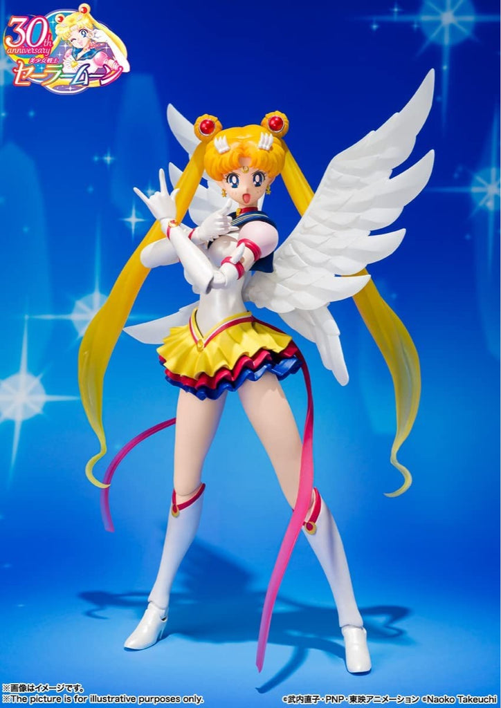 Figura Eternal Sailor Moon - Sailor Moon - SH Figuarts - Bandai