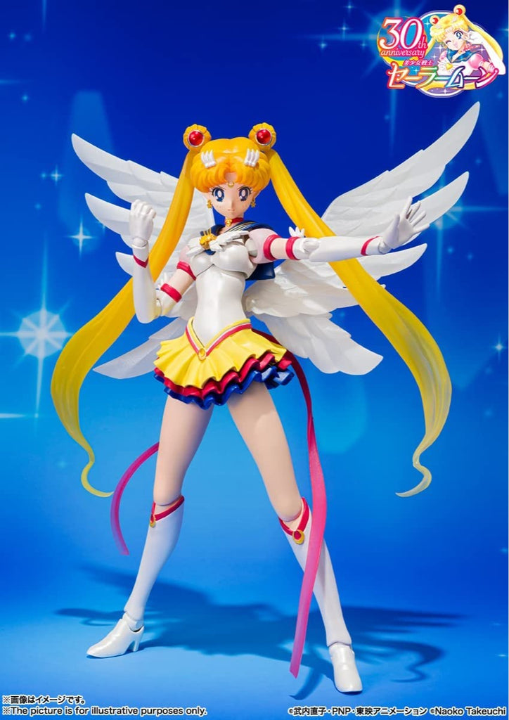 Figura Eternal Sailor Moon - Sailor Moon - SH Figuarts - Bandai