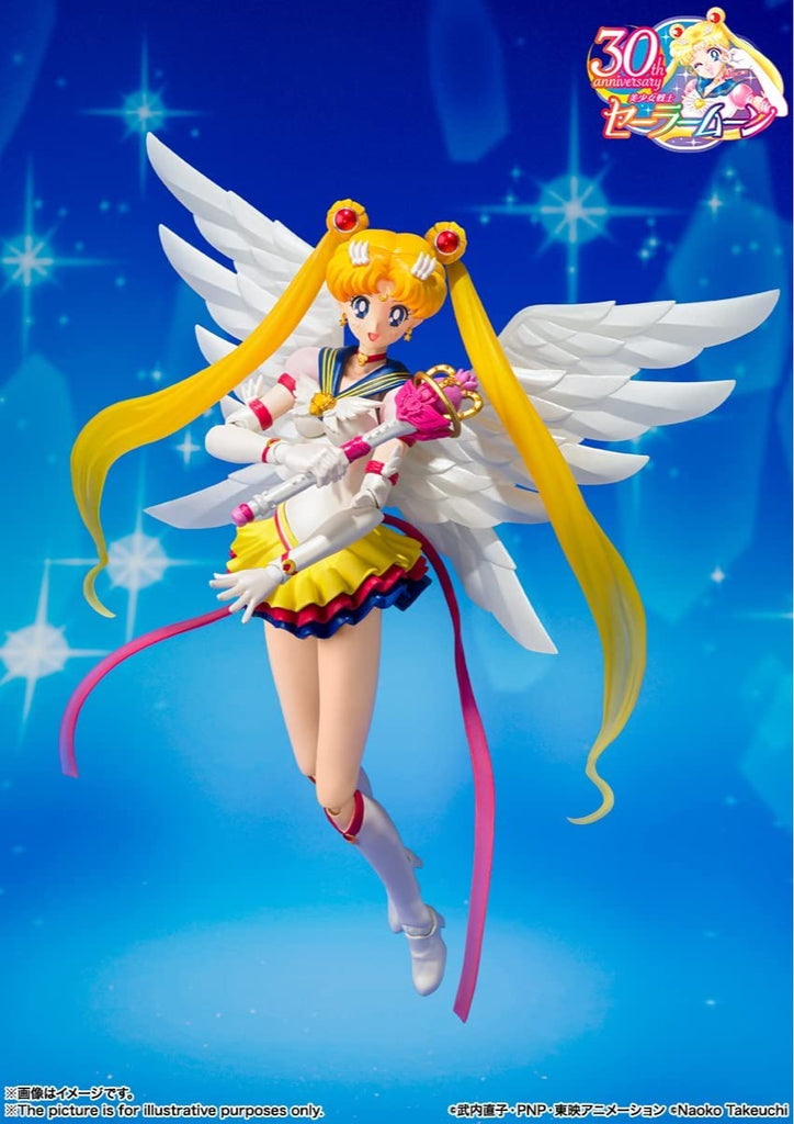 Figura Eternal Sailor Moon - Sailor Moon - SH Figuarts - Bandai