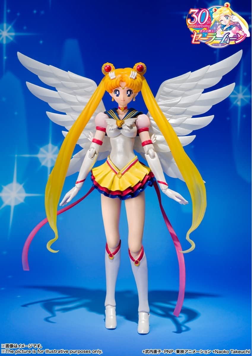 Figura Eternal Sailor Moon - Sailor Moon - SH Figuarts - Bandai