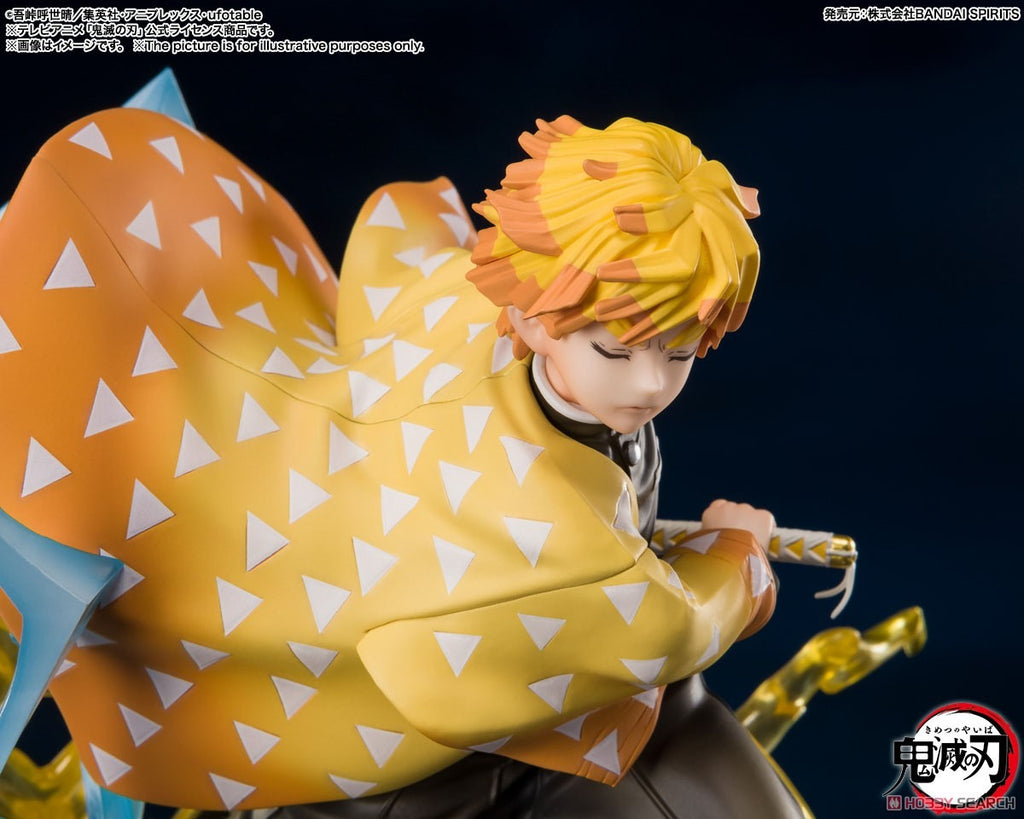 Estátua Zenitsu Agatsuma Thunderclap and Flash - Demon Slayer - Figuarts Zero - Bandai