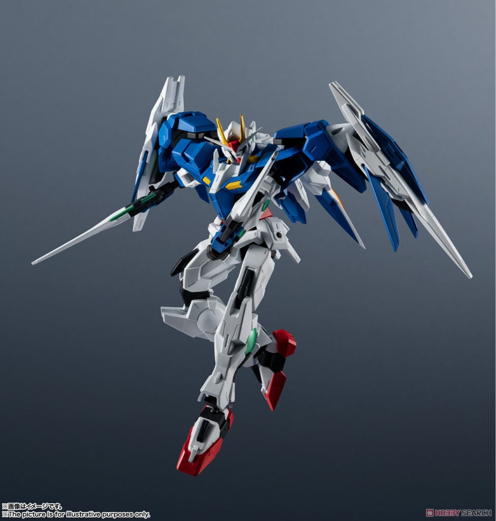 Figura GN-0000 and GNR-010 00 Raiser - Gundam Universe - Bandai
