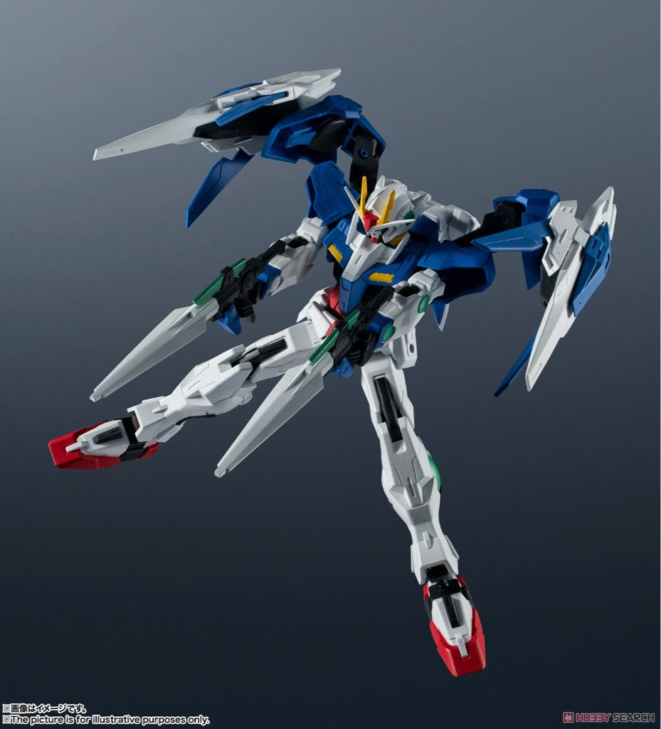 Figura GN-0000 and GNR-010 00 Raiser - Gundam Universe - Bandai