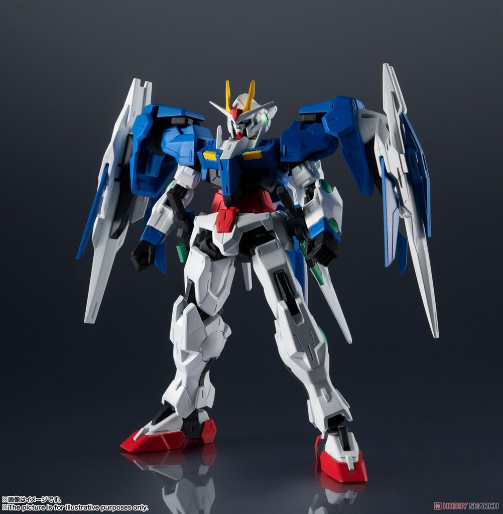 Figura GN-0000 and GNR-010 00 Raiser - Gundam Universe - Bandai
