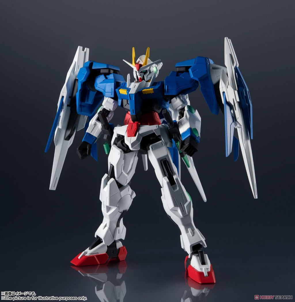 Figura GN-0000 and GNR-010 00 Raiser - Gundam Universe - Bandai
