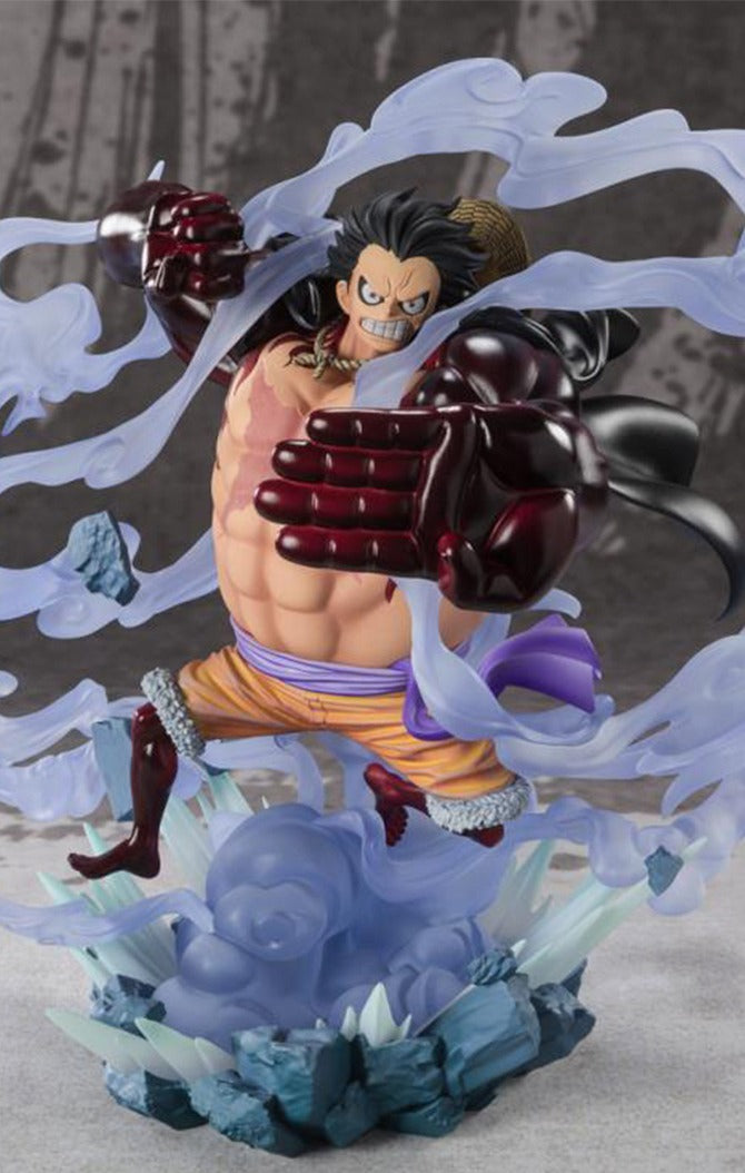 Estátua Luffy Gear 4 Battle of Monster on Onigashima Extra Battle - One Piece - Figuarts Zero - Bandai