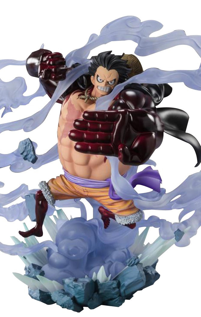 Estátua Luffy Gear 4 Battle of Monster on Onigashima Extra Battle - One Piece - Figuarts Zero - Bandai