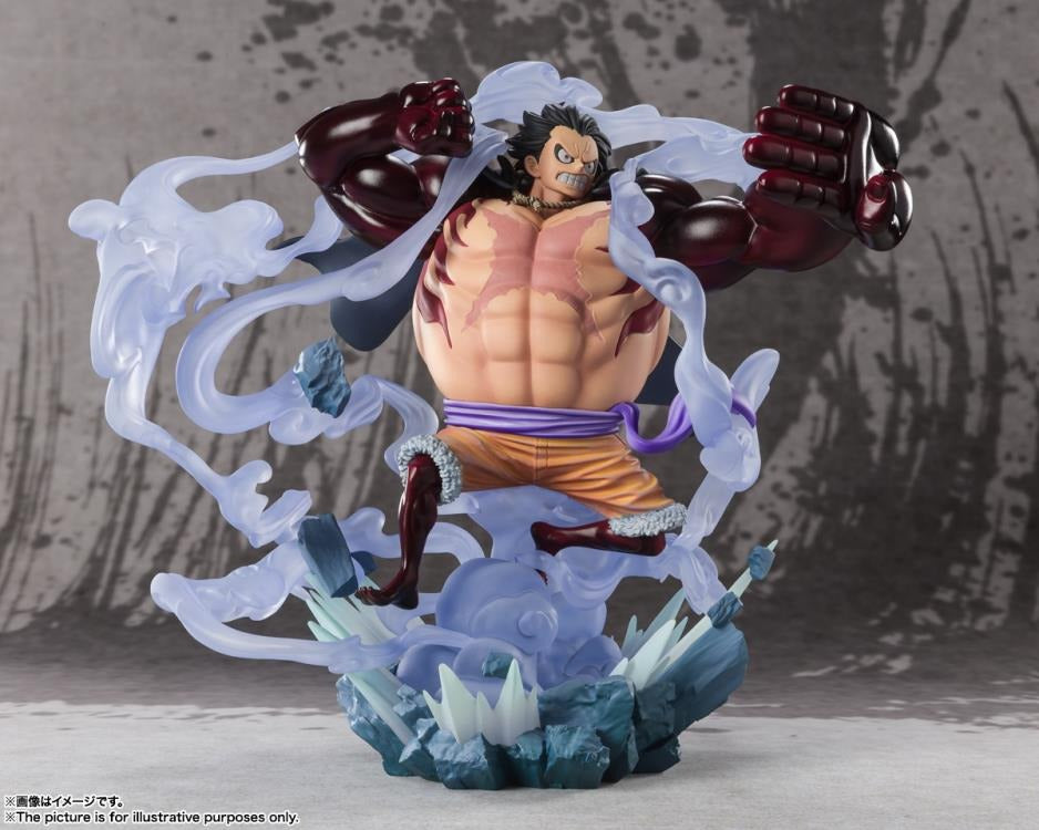 Estátua Luffy Gear 4 Battle of Monster on Onigashima Extra Battle - One Piece - Figuarts Zero - Bandai