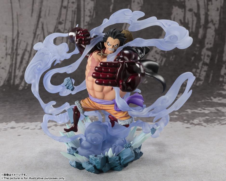 Estátua Luffy Gear 4 Battle of Monster on Onigashima Extra Battle - One Piece - Figuarts Zero - Bandai