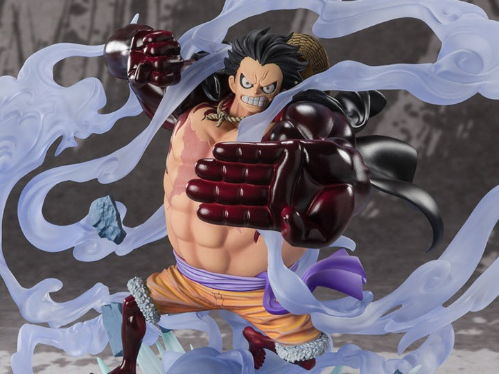 Estátua Luffy Gear 4 Battle of Monster on Onigashima Extra Battle - One Piece - Figuarts Zero - Bandai