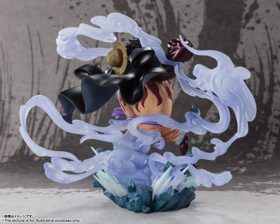 Estátua Luffy Gear 4 Battle of Monster on Onigashima Extra Battle - One Piece - Figuarts Zero - Bandai