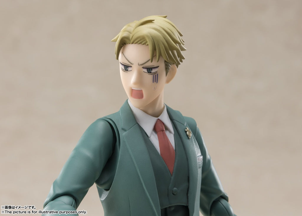 Figura Loid Forger - Spy Family - S.H. Figuarts - Bandai