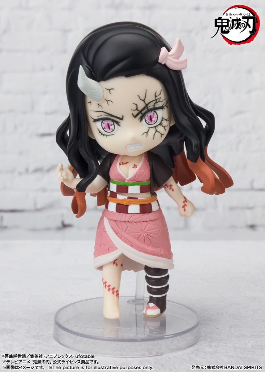 Figura Nezuko Kamado Demon Form Advancing Ver - Demon Slayer - Figuarts Mini - Bandai