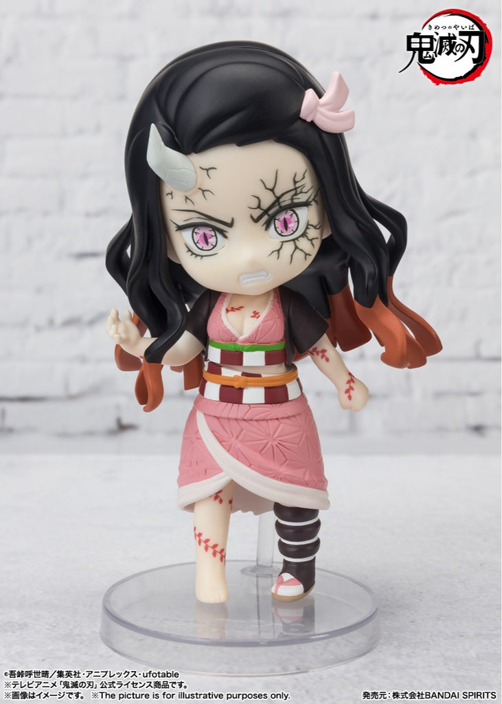 Figura Nezuko Kamado Demon Form Advancing Ver - Demon Slayer - Figuarts Mini - Bandai