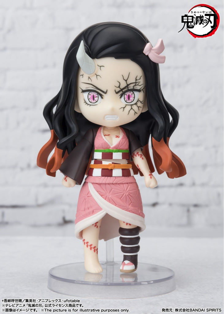Figura Nezuko Kamado Demon Form Advancing Ver - Demon Slayer - Figuarts Mini - Bandai