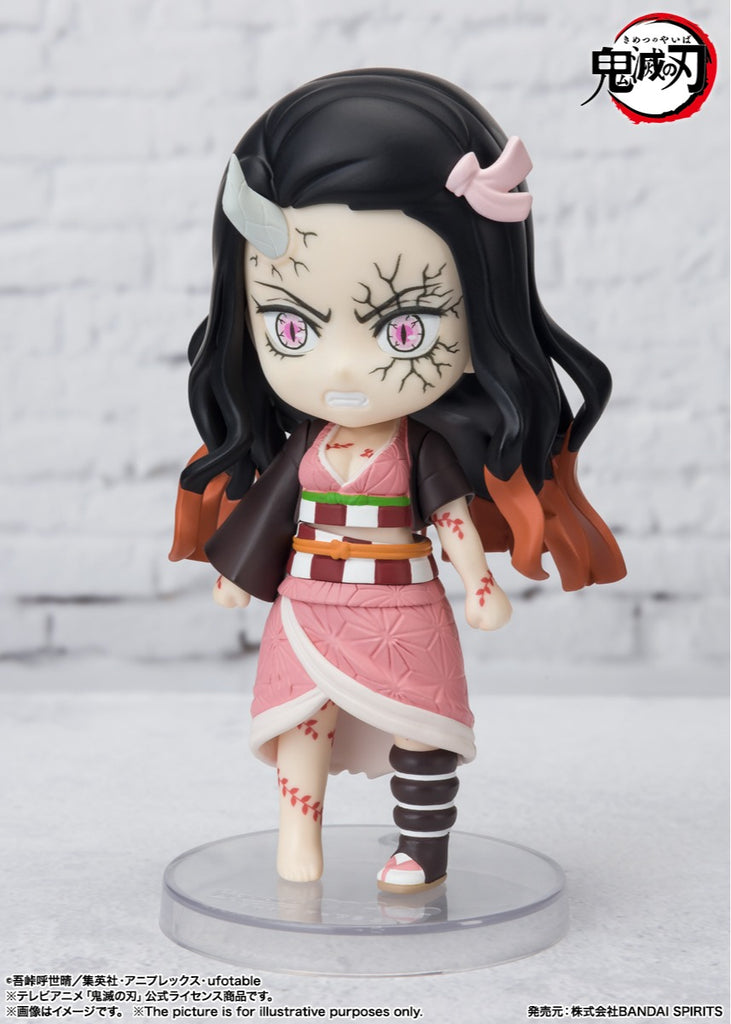 Figura Nezuko Kamado Demon Form Advancing Ver - Demon Slayer - Figuarts Mini - Bandai