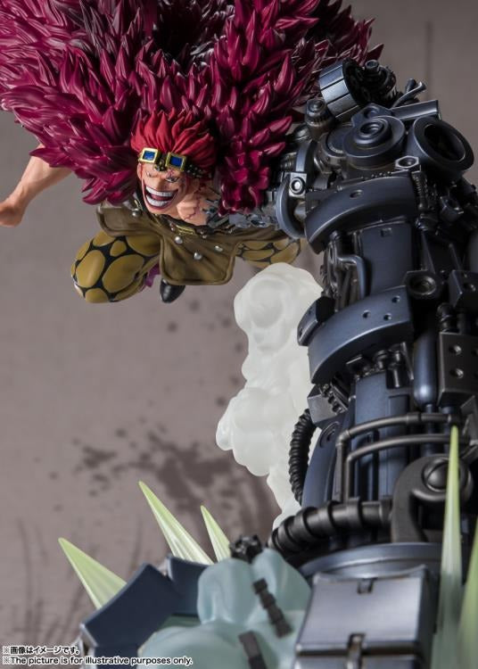 Estátua Eustass Kid Battle of Monster on Onigashima Extra Battle - One Piece - Figuarts Zero - Bandai