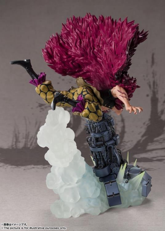 Estátua Eustass Kid Battle of Monster on Onigashima Extra Battle - One Piece - Figuarts Zero - Bandai