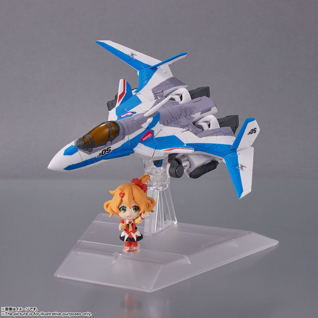 Figura VF-31J Siegried Hayate Immelmann Use With Freyja Wion - Macross F. - Tiny Session - Bandai