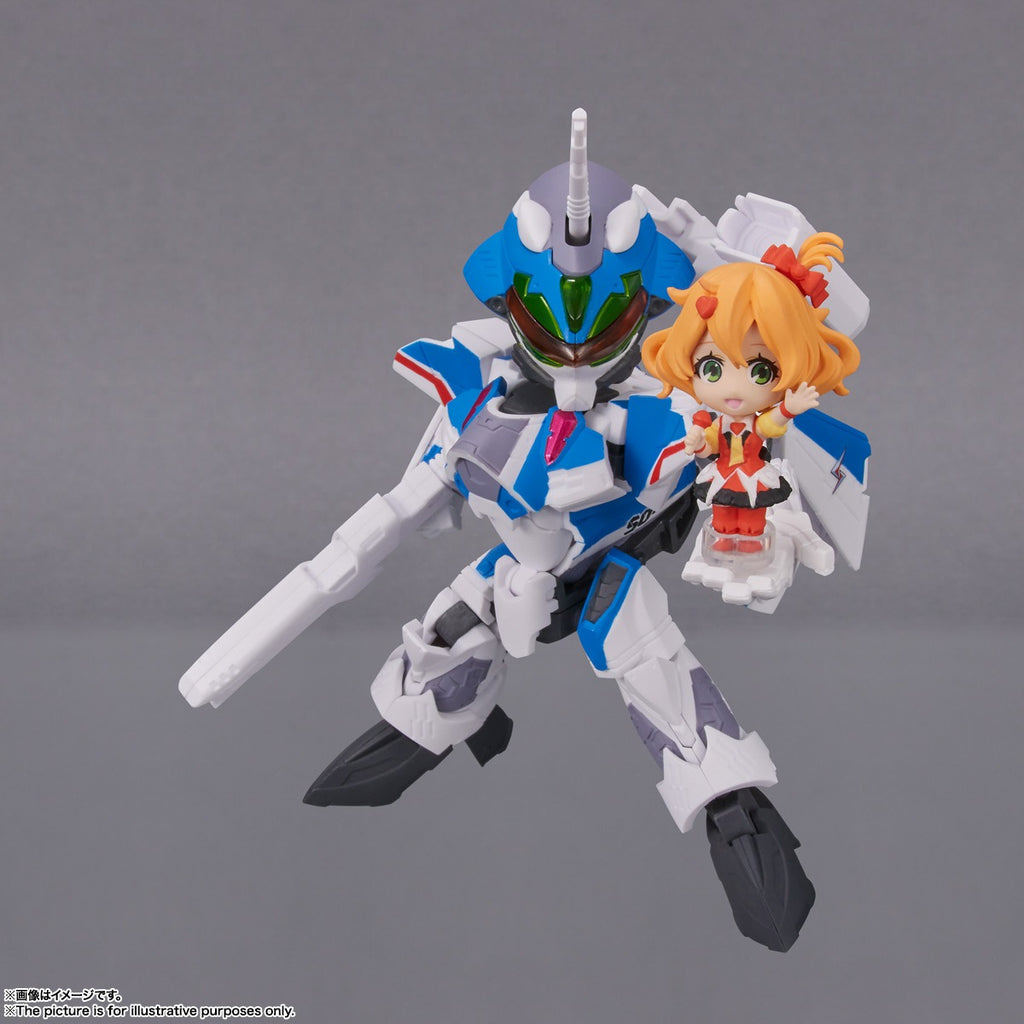 Figura VF-31J Siegried Hayate Immelmann Use With Freyja Wion - Macross F. - Tiny Session - Bandai