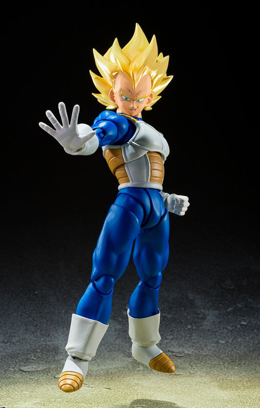 Figura Vegeta Super Saiyajin Awakened Super Saiyan Blood - Dragon Ball Z - SH Figuarts - Bandai
