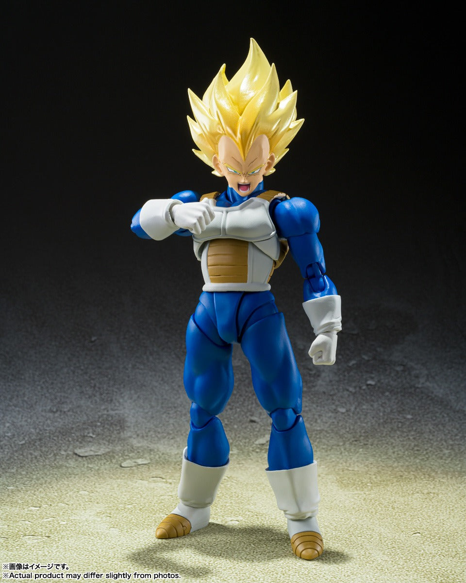 Figura Vegeta Super Saiyajin Awakened Super Saiyan Blood - Dragon Ball Z - SH Figuarts - Bandai