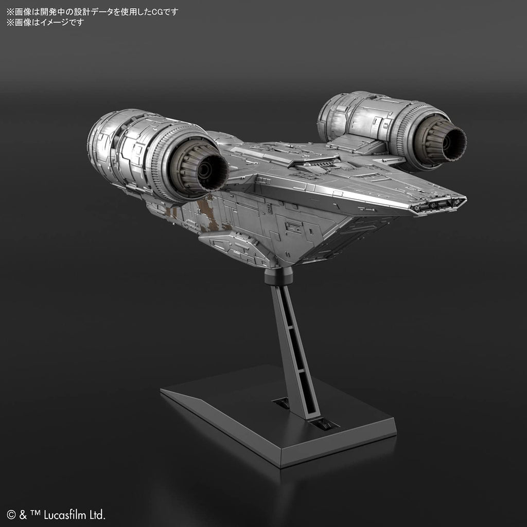 Vehicle Razor Crest Silver Coating Ver - The Mandalorian - Model Kit - Bandai