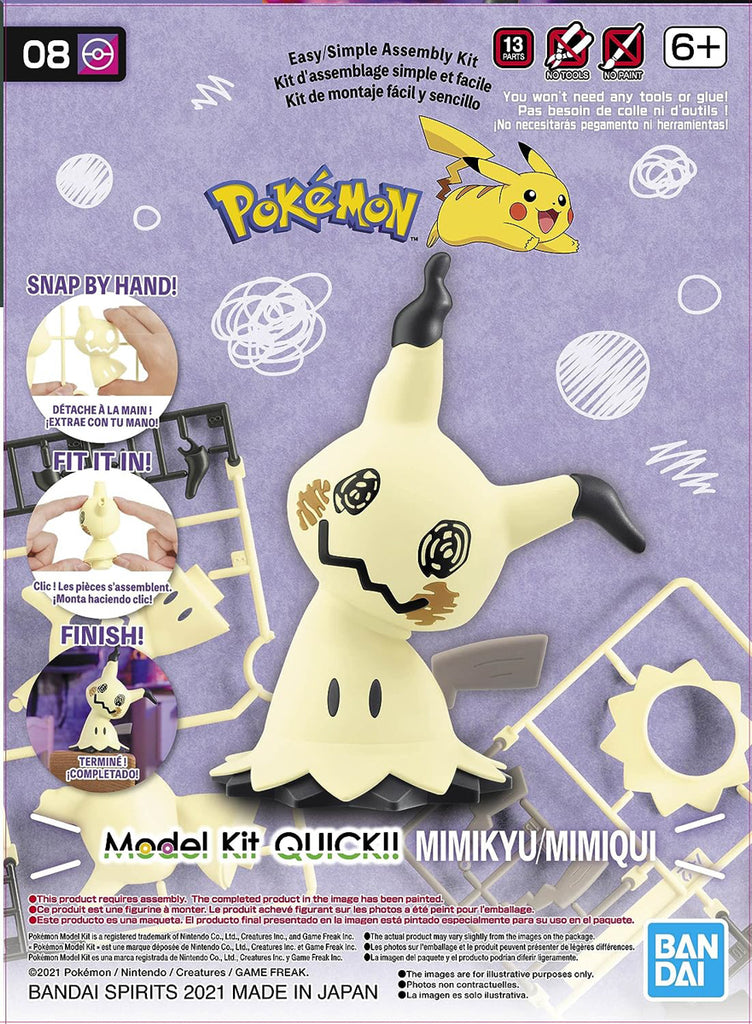 Mimikyu - Pokemon - Quick Model Kit - Bandai