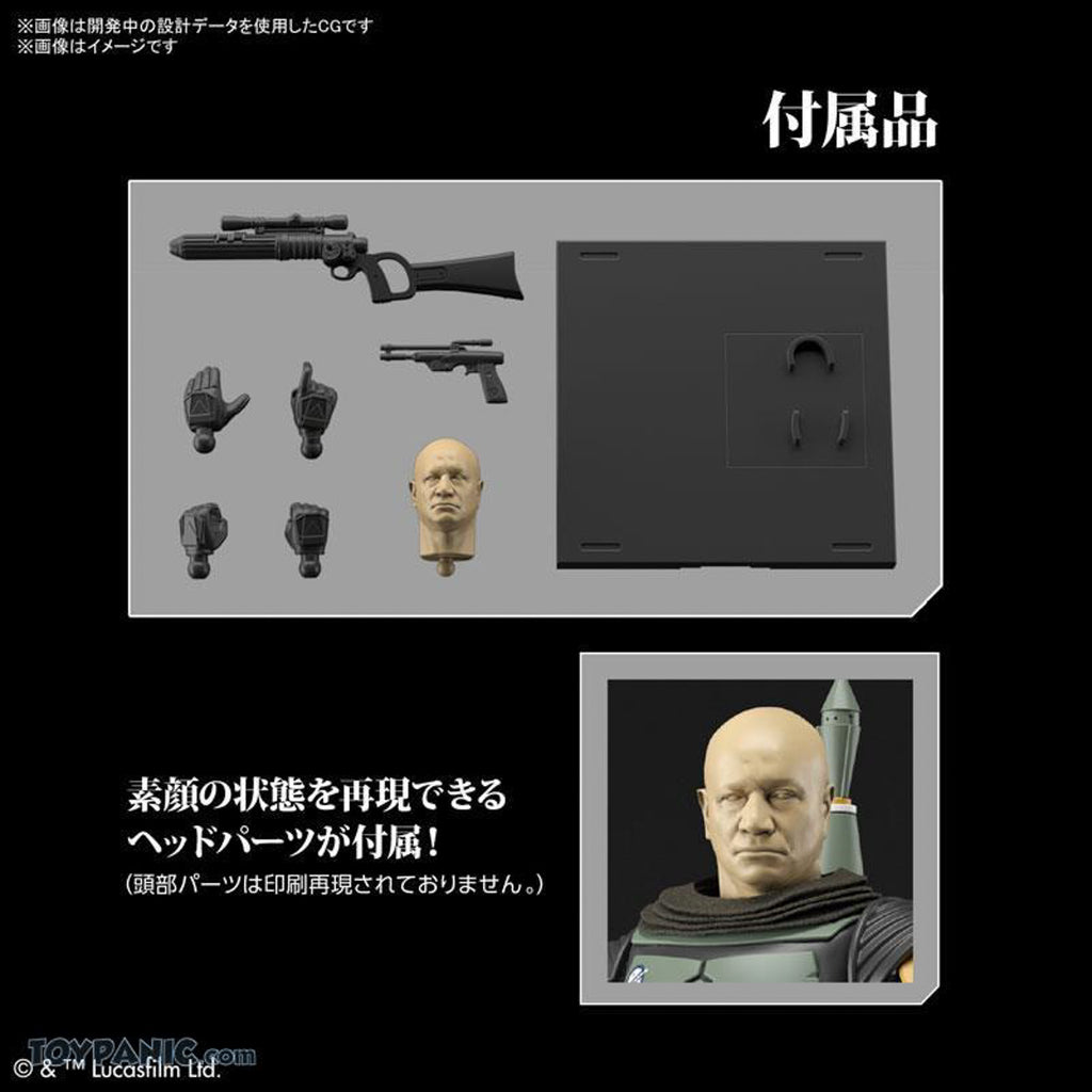 Boba Fett - The Mandalorian - 1/12 Scale Model Kit - Bandai