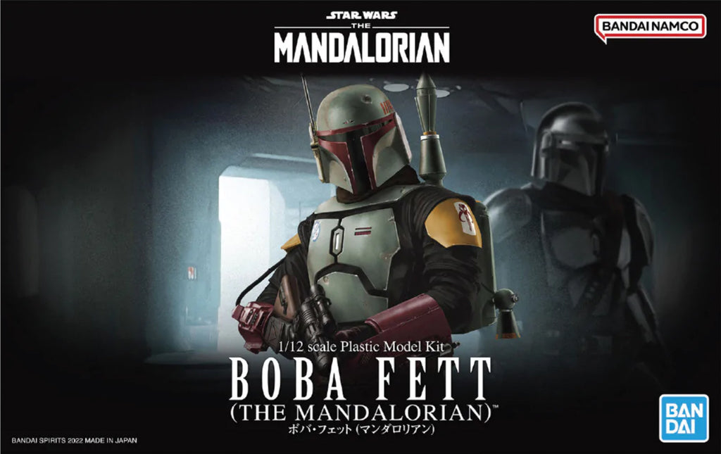 Boba Fett - The Mandalorian - 1/12 Scale Model Kit - Bandai