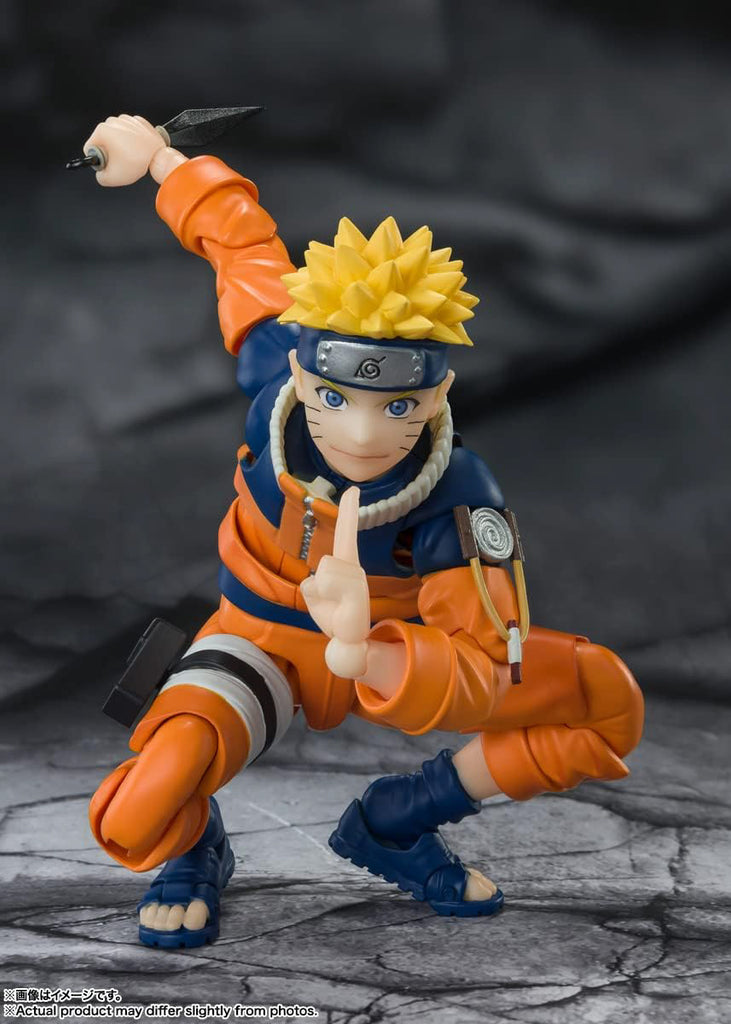 Figura Naruto Uzumaki The No.1 Most Unpredictable Ninja - Naruto - SH Figuarts - Bandai