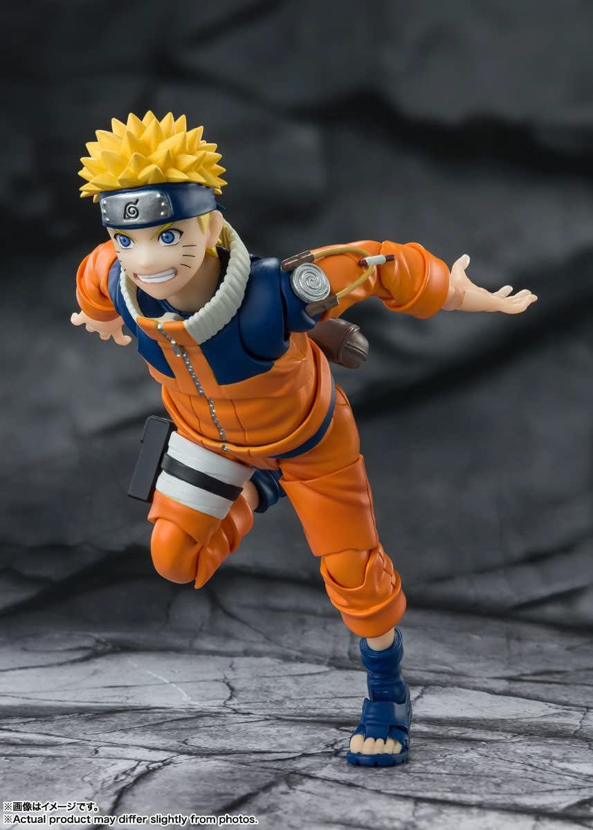 Figura Naruto Uzumaki The No.1 Most Unpredictable Ninja - Naruto - SH Figuarts - Bandai