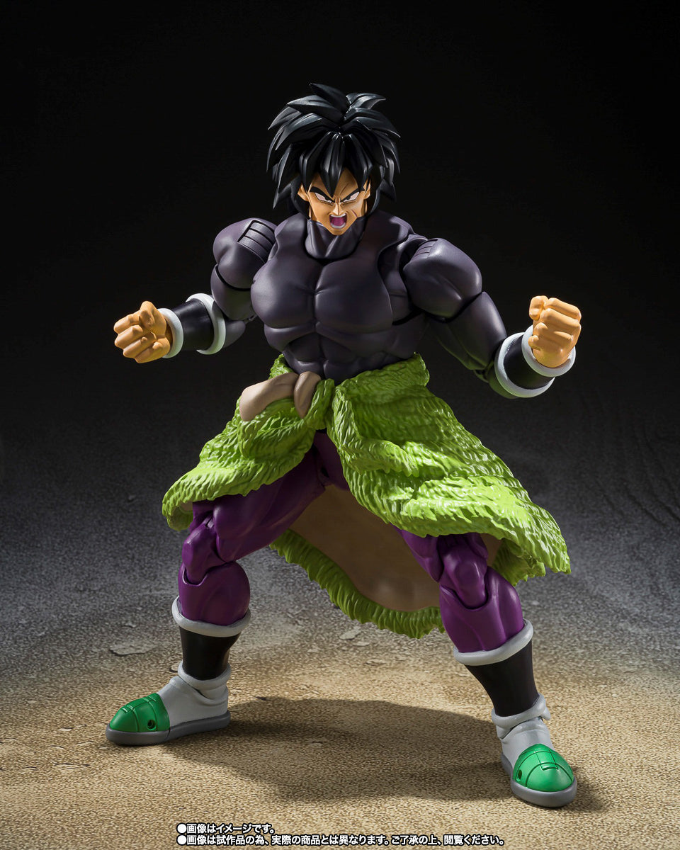 FIgura Broly - Dragon Ball Super Super Hero - S H Figuarts - Bandai