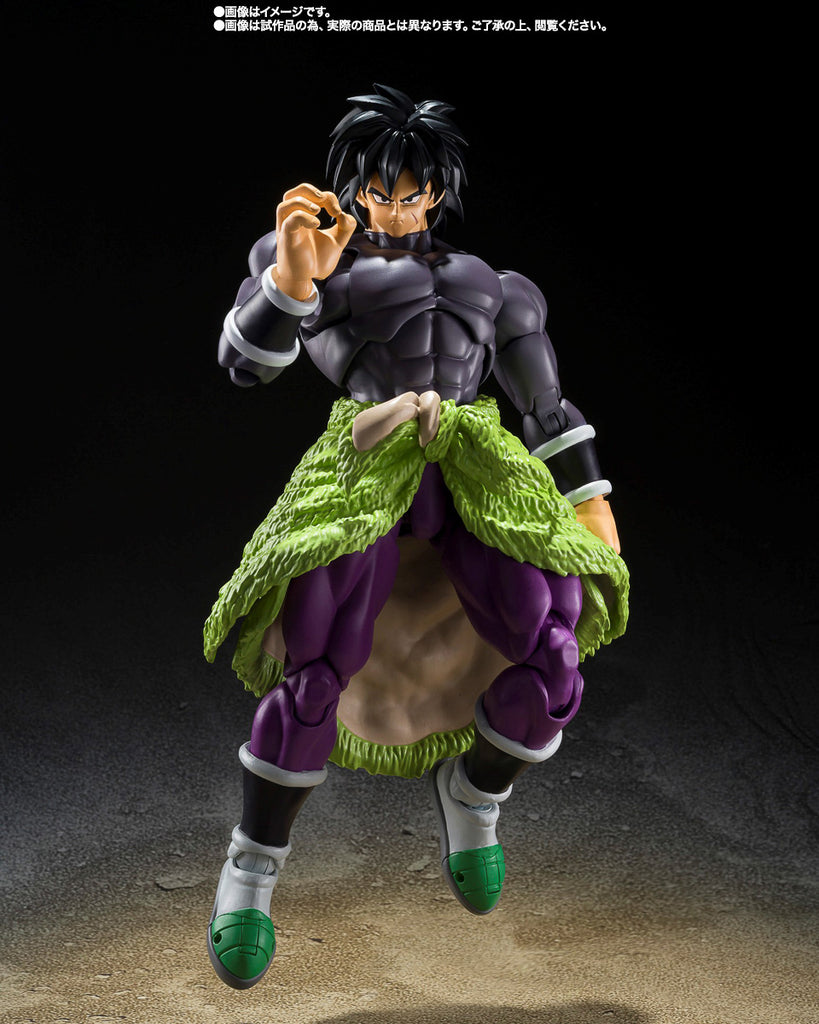 FIgura Broly - Dragon Ball Super Super Hero - S H Figuarts - Bandai