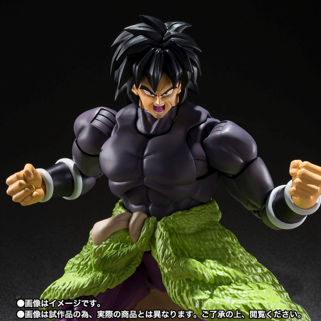 FIgura Broly - Dragon Ball Super Super Hero - S H Figuarts - Bandai