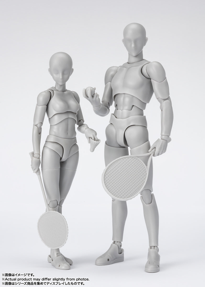 Figura Body Chan Sports Edition DX Set (Gray Color Ver) - S.H.Figuarts - Bandai