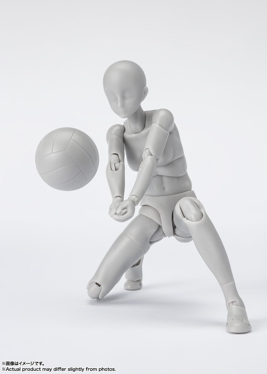Figura Body Chan Sports Edition DX Set (Gray Color Ver) - S.H.Figuarts - Bandai