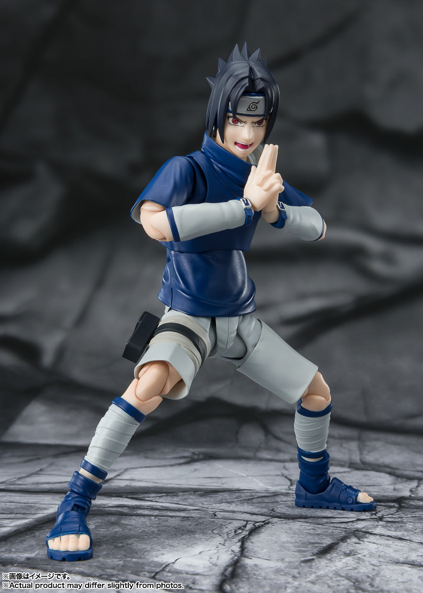 Figura Sasuke Uchiha Ninja Prodigy of the Uchiha Clan Bloodline - Naruto - SH Figuarts - Bandai