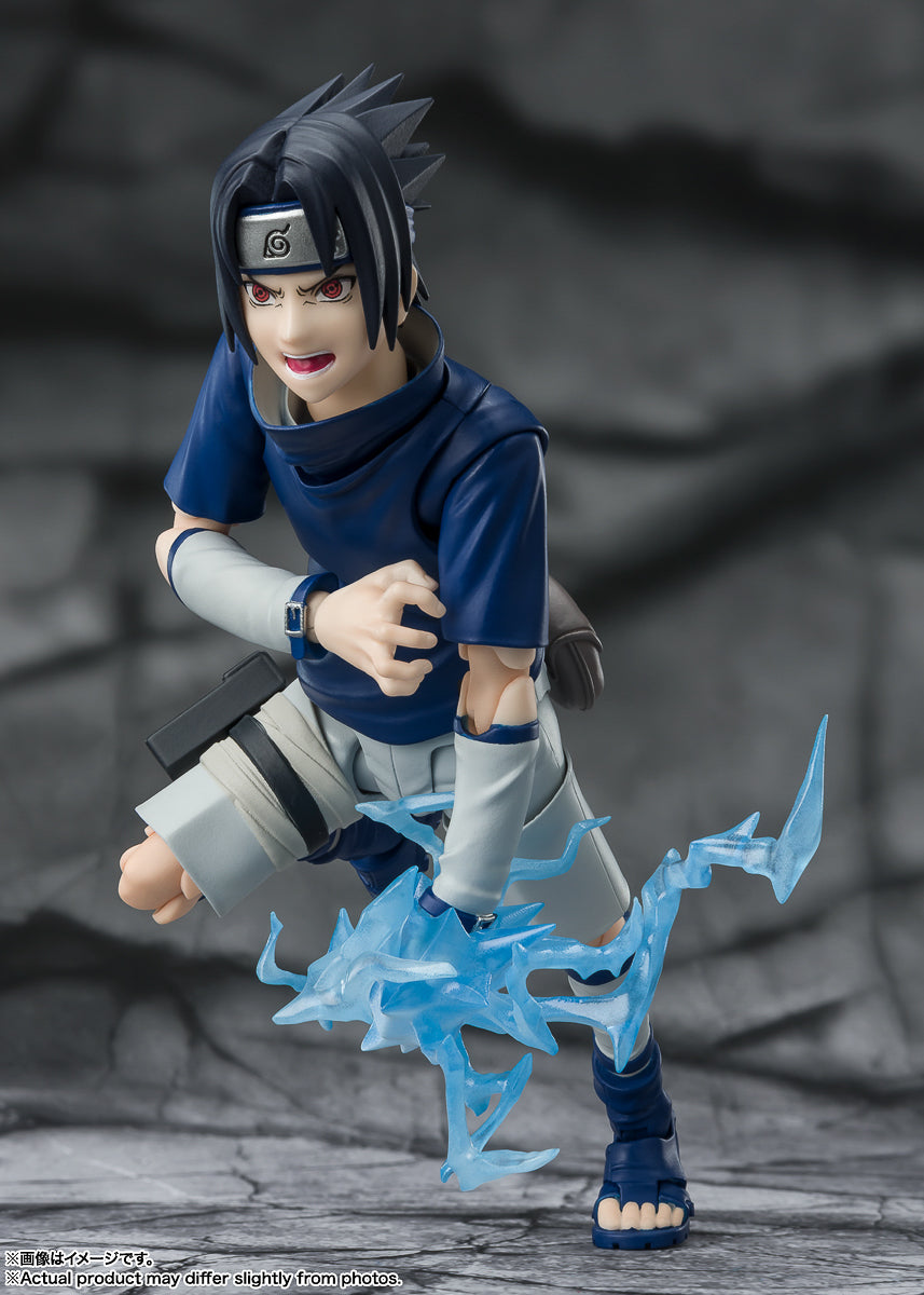 Figura Sasuke Uchiha Ninja Prodigy of the Uchiha Clan Bloodline - Naruto - SH Figuarts - Bandai
