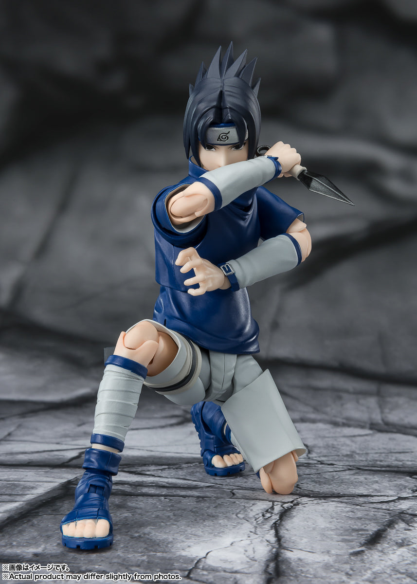 Figura Sasuke Uchiha Ninja Prodigy of the Uchiha Clan Bloodline - Naruto - SH Figuarts - Bandai