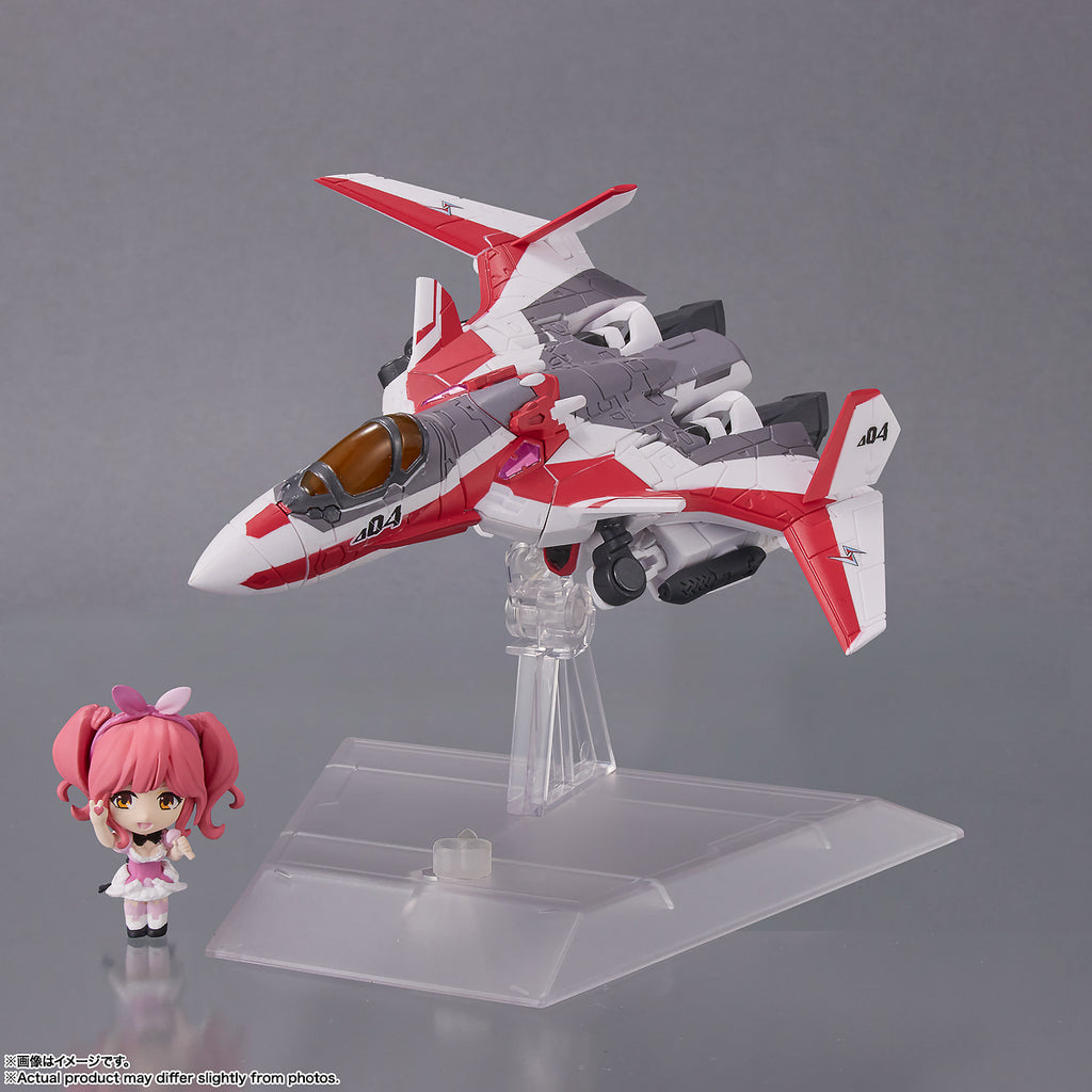 Figura VF-31C Siegfriend Mirage Farina Jenius Use With Makina Nakajima - Macross F. - Tiny Session - Bandai