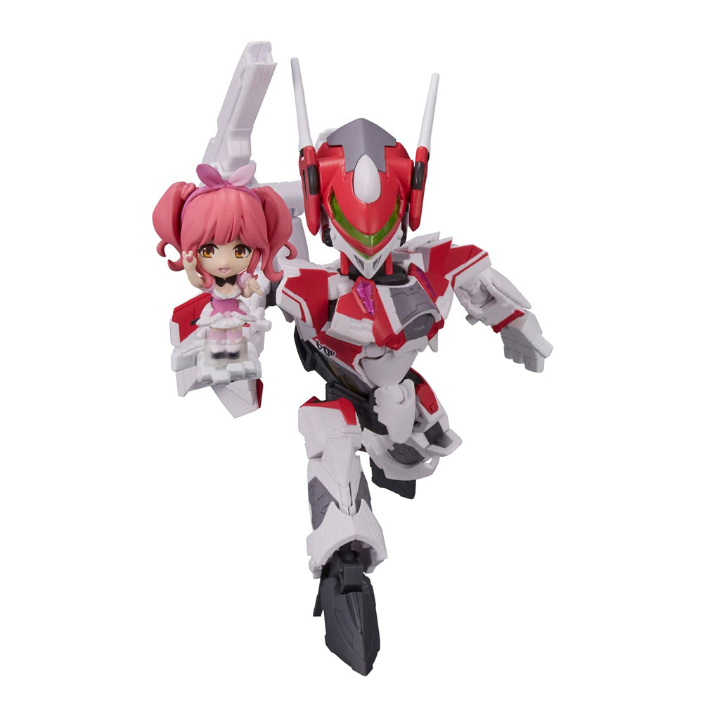 Figura VF-31C Siegfriend Mirage Farina Jenius Use With Makina Nakajima - Macross F. - Tiny Session - Bandai