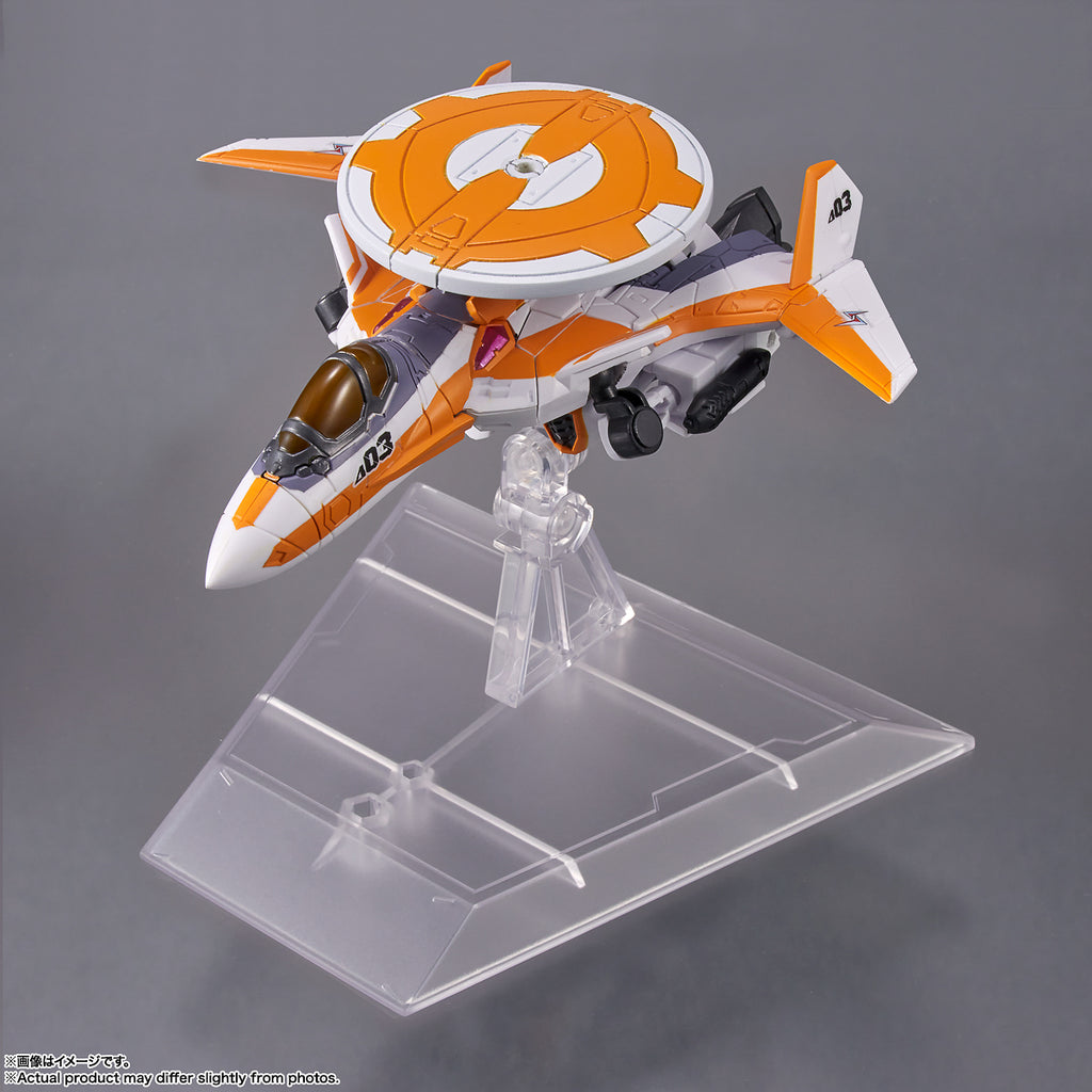 Figura VF-31E Siegfriend Chuck Mustang Use With Reina Prowler - Macross F. - Tiny Session - Bandai
